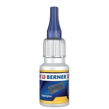 Super klijai ciano akrilatas 20g, Berner Super klijai ciano akrilatas 20g, Berner