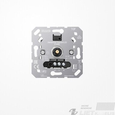 Šviesos reguliatorius 1730 DD 20W-210W LED 3-60W p/t, JUNG Šviesos reguliatorius 1730 DD 20W-210W LED 3-60W p/t, JUNG