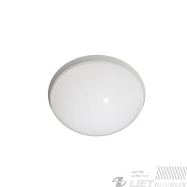 Šviestuvas (apvalus) su judesio davikliu PANTERA 75W, E27, IP44, matinis