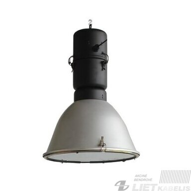Šviestuvas OPR-125-001 gybsidabrio  LRF- 125W, 220V, IP54, ELGO
