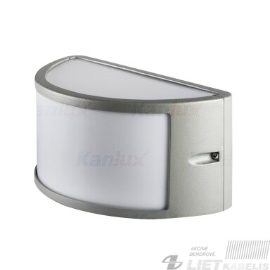Šviestuvas SHARK N EL 40W, E27, IP44, virštinkinis, KANLUX Šviestuvas SHARK N EL 40W, E27, IP44, virštinkinis, KANLUX