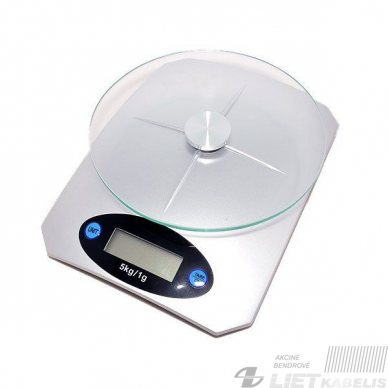 Svarstyklės virtuvinės, MD7015 LCD 5kg/1g 1,35mm stiklinės Imperial Svarstyklės virtuvinės, MD7015 LCD 5kg/1g 1,35mm stiklinės Imperial