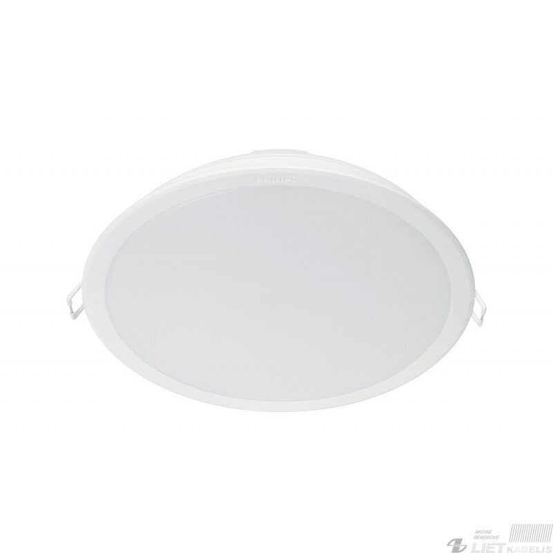 LED šviestuvas 5,5W įleidžiamas, apvalus, 4000K, 550lm IP20, PHILIPS 1