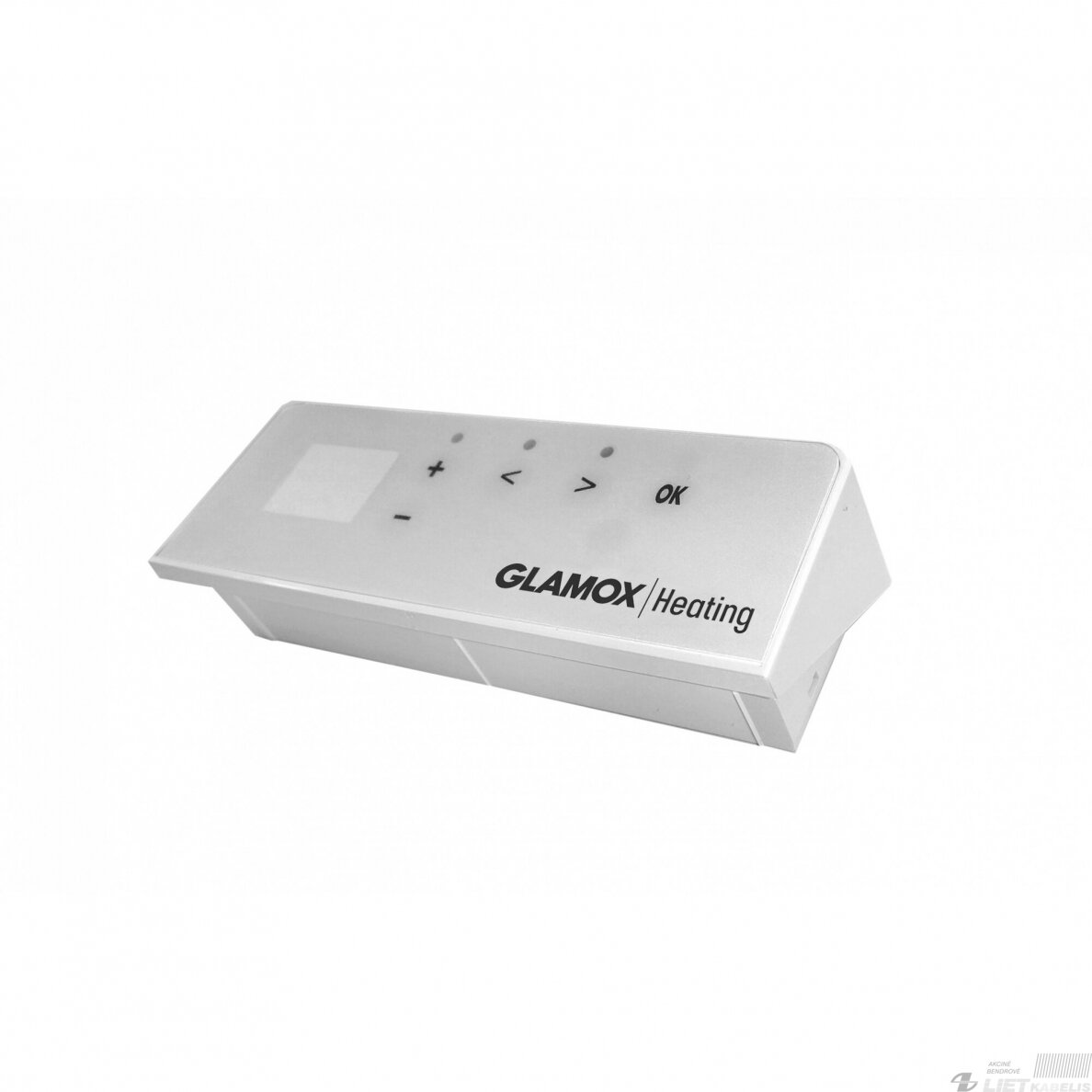 Termostatas Glamox Heating DT H40/H60, 230V, baltas, Adax