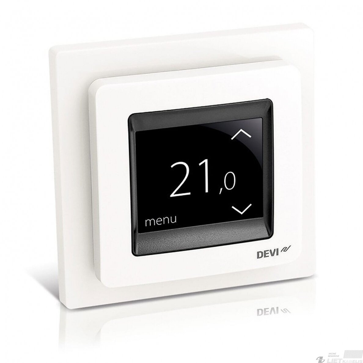Termostatas grindims 140F1064 16A ip21 baltas touch DEVI