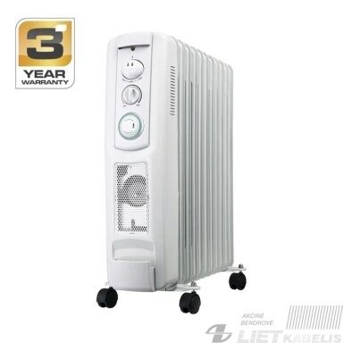 Tepalinis radiatorius OR15TF-11A, 2,5 kW, Standart