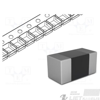 Termistorius 10kΩ SMD,0603,3610K125mW,1%-40/150°C