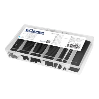 Termo vamzdių kompllektas 365-502 1,5-13mm 100vnt, COMMEL Termo vamzdių kompllektas 365-502 1,5-13mm 100vnt, COMMEL