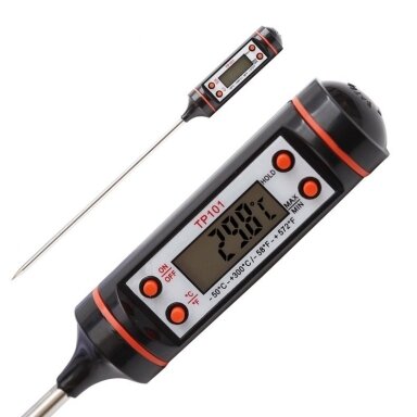 Termometras maistinis DTP-1 elektroninis 145mm -50/+300°C Termometras maistinis DTP-1 elektroninis 145mm -50/+300°C