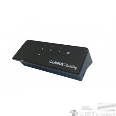Termostatas Glamox Heating DT H40/H60 230V juodas, .Adax Termostatas Glamox Heating DT H40/H60 230V juodas, .Adax