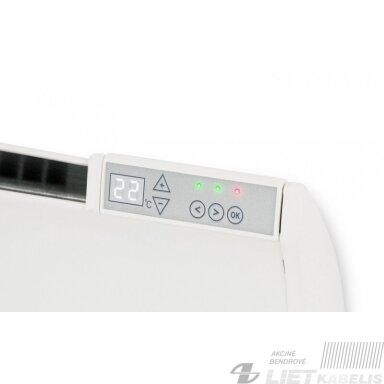 Termostatas Glamox Heating3001 DT2, 230V, baltas, Adax