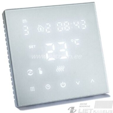 Termostatas HT-126 sensorinis-programuojamas, HEBER
