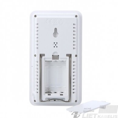 Termometras-higrometras Digital DC-803 (vidaus/lauko) 3 Termometras-higrometras Digital DC-803 (vidaus/lauko) 3