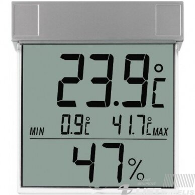 Termometras-higrometras lauko temperatūrai, ant lango, Vision, TFA