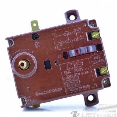 Boilerio termostatas Ariston TIS T-85 15A 691598 Boilerio termostatas Ariston TIS T-85 15A 691598