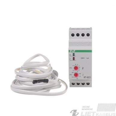 Termostatas RT-821 -4...+5°C F&F Termostatas RT-821 -4...+5°C F&F