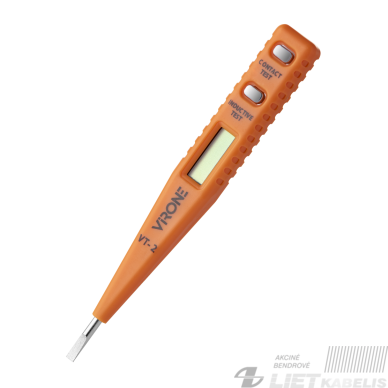 Testeris elektroninis įtampos 5in1, 12-25V, Virone