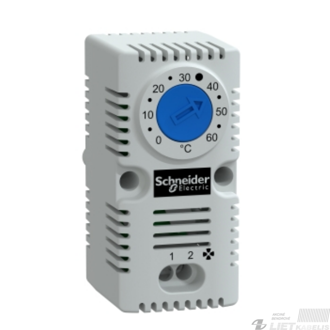 Termostatas 1NC NSYCCOTHC aušinimo 0-60C, SCHNEIDER