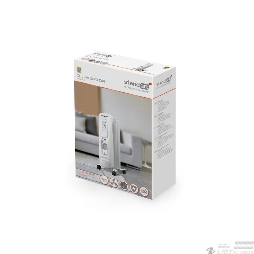 Tepalinis radiatorius OR15F-9  2 kW Standart 1