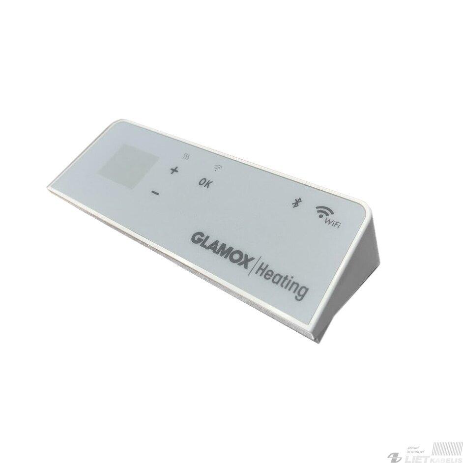Termostatas Glamox Wi-Fi/BLE H40/H60, 230V, baltas,Adax Termostatas Glamox Wi-Fi/BLE H40/H60, 230V, baltas,Adax