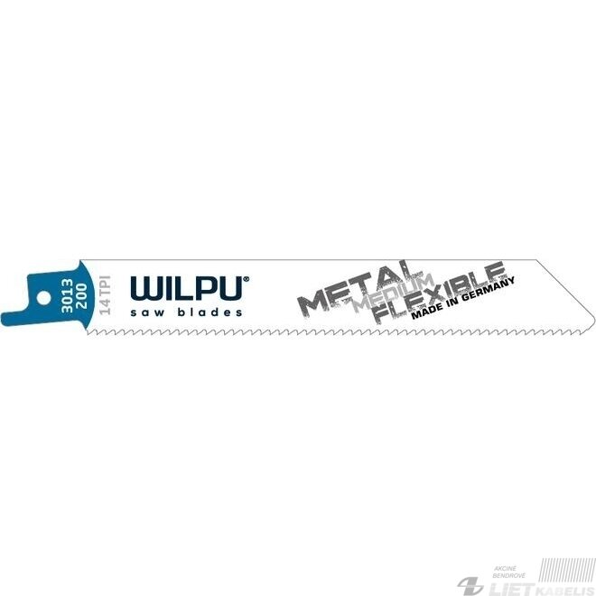 Pjūklo ašmenys 20cm, Wilpu Pjūklo ašmenys 20cm, Wilpu
