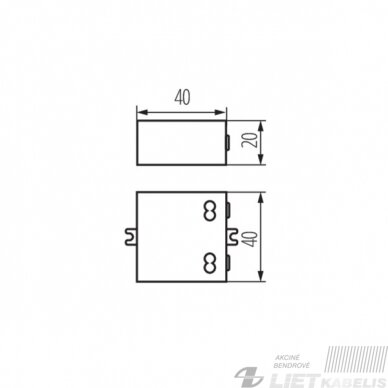 Transformatorius 12V 0.5A 0-6W DC IP20 Kanlux 1 Transformatorius 12V 0.5A 0-6W DC IP20 Kanlux 1