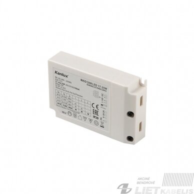 Transformatorius RICO DIM LED 17-25W Kanlux 2 Transformatorius RICO DIM LED 17-25W Kanlux 2