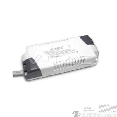 Transformatorius LED panelei DIM 12W DC24-45V V-TAC