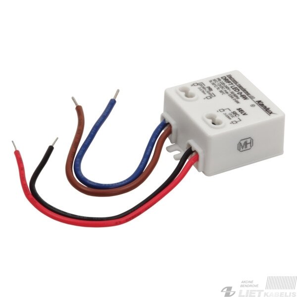 Transformatorius 12V 0.5A 0-6W DC IP20 Kanlux Transformatorius 12V 0.5A 0-6W DC IP20 Kanlux