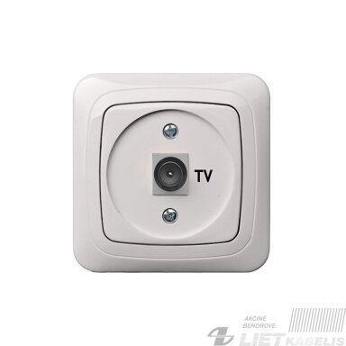 TV lizdas ĮAL-1-12-01 tarpinis, baltas, Alfa