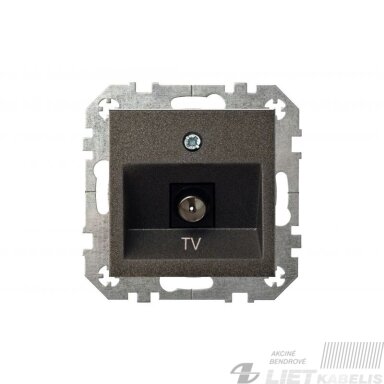 TV lizdas ĮTVL-1-01 be rėmelio antracito spalva, Epsilon, Liregus