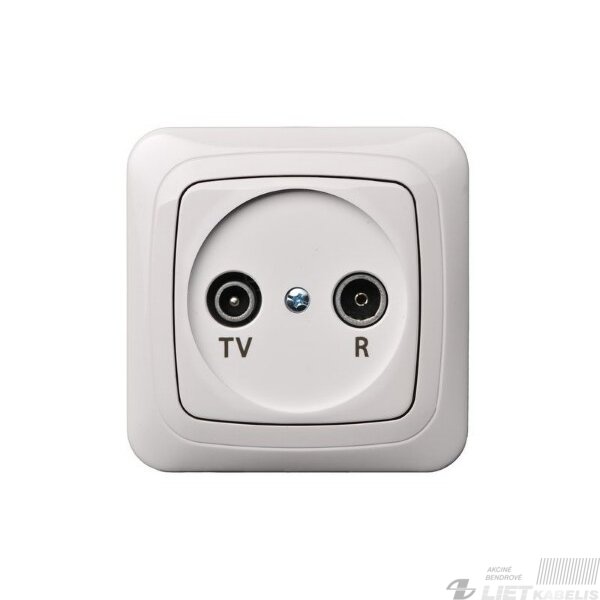 TV lizdas ĮAL-2-01 galinis, be rėmelio, baltas, Alfa, Liregus