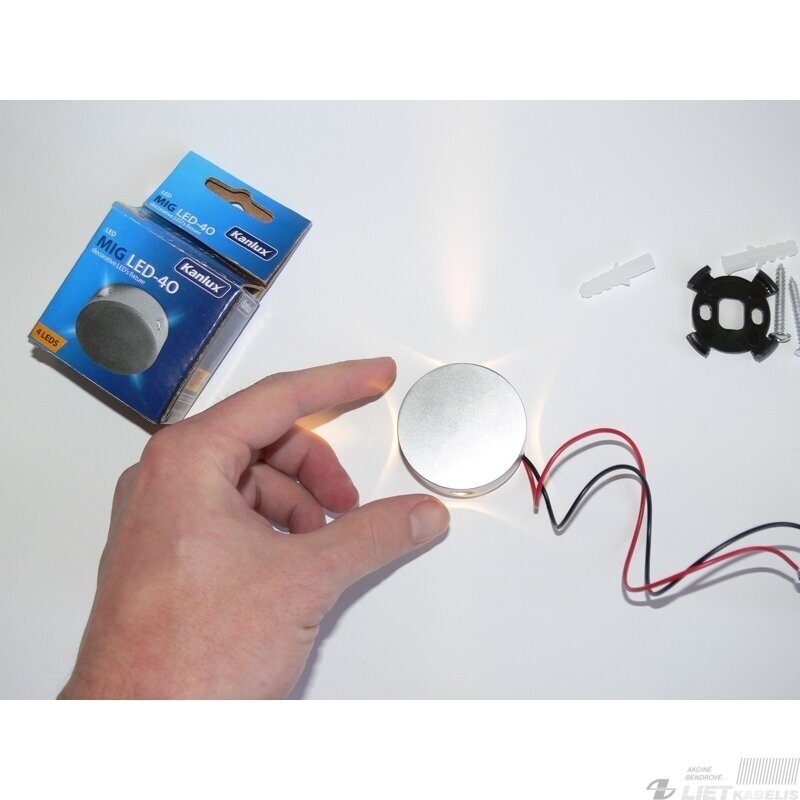 Tvirtinamas šviestuvas MIG LED-4O 1 Tvirtinamas šviestuvas MIG LED-4O 1