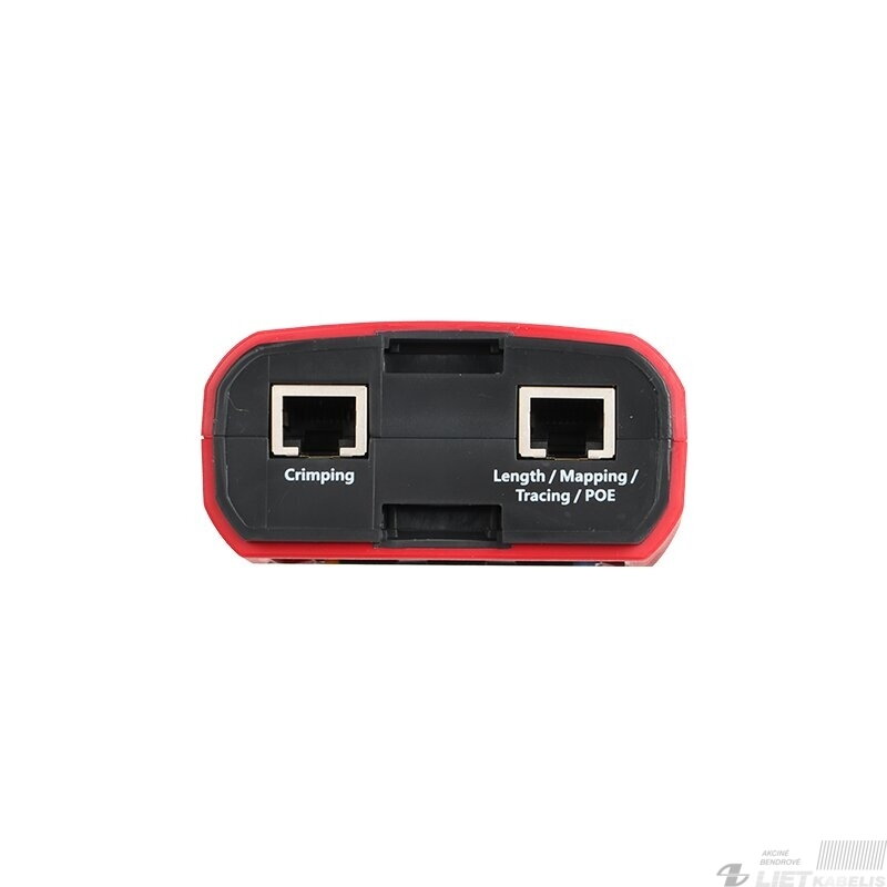 Universalus tinklo kabelių testeris, RJ45, RJ11, 300m, POE 802.3AF, 802.3 AT, 802.3BT, Ethernet portų testavimas; UNIT 7