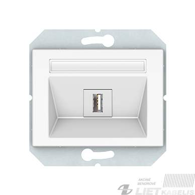 USB lizdas be rėmelio, baltas, XP500