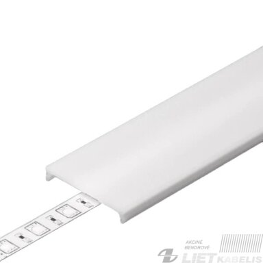 Užtedgimo juosta LED profiliui glaistomam 3m, balta