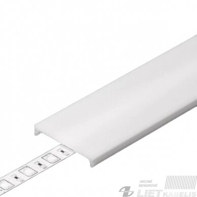 Užtedgimo juosta LED profiliui glaistomam 3m, balta