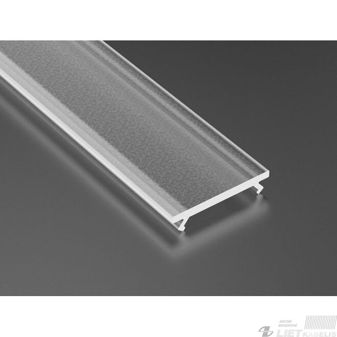 Uždengimo juosta led profiliui FROZEN 3m, Lumines Uždengimo juosta led profiliui FROZEN 3m, Lumines