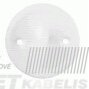 Užsuktukas durims, WC A001 5mm baltas Užsuktukas durims, WC A001 5mm baltas