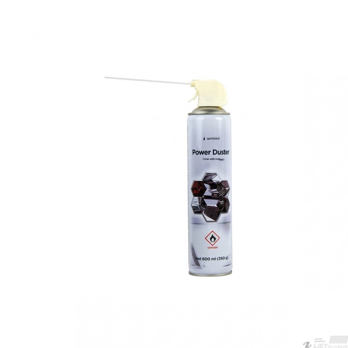 Valiklis suspausto oro 600ml, GEMBIRD Valiklis suspausto oro 600ml, GEMBIRD