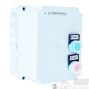 Variklio paleidimo blokas SKM022, 2.2kW, PF Variklio paleidimo blokas SKM022, 2.2kW, PF