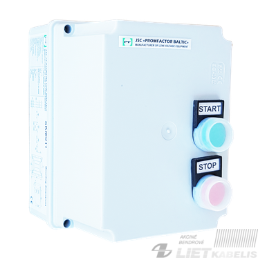 Variklio paleidimo blokas SKM030, 3.0 kW, PF Variklio paleidimo blokas SKM030, 3.0 kW, PF