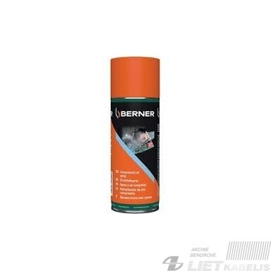 Valiklis suspausto oro 400ml, Berner