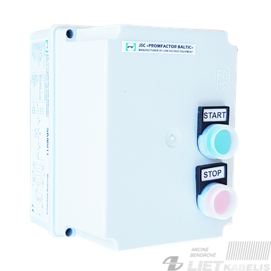 Variklio paleidimo blokas SKM110 11kW, IP56, PF