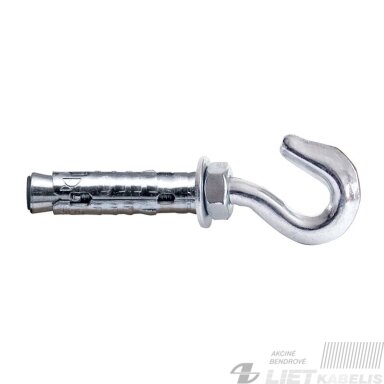 Varžtas inkarinis su kilpa 10x45mm, Vagner