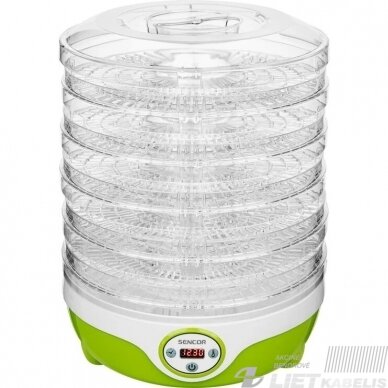 Vaisių džiovintuvas SFD 851 Green, 240 W, Sencor 1 Vaisių džiovintuvas SFD 851 Green, 240 W, Sencor 1