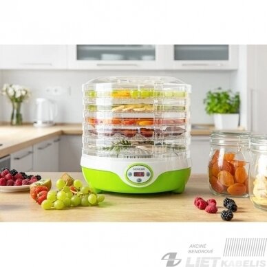Vaisių džiovintuvas SFD 851 Green, 240 W, Sencor 3