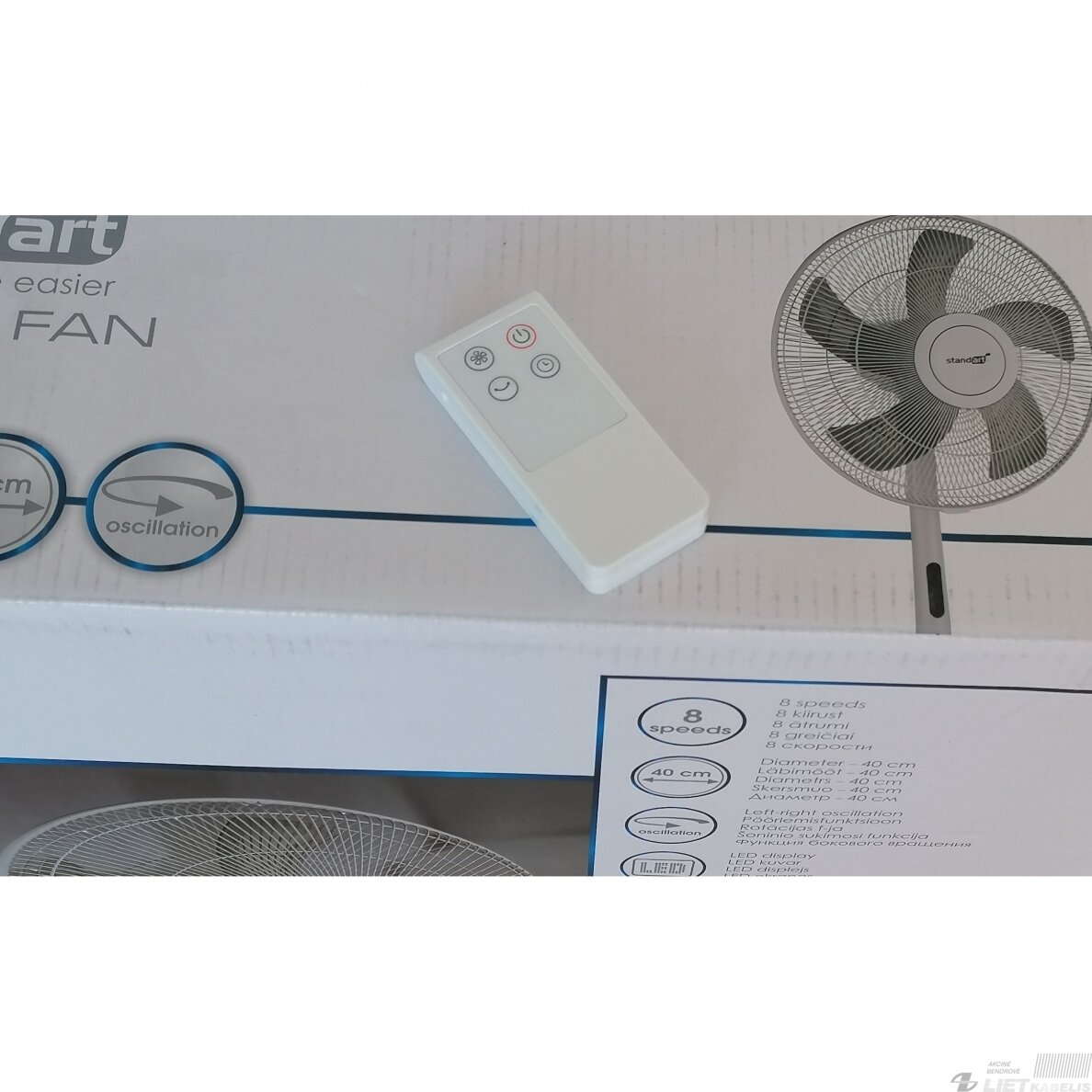 Pastatomas Ventiliatorius  FS40-18BR su pulteliu, STANDART 2