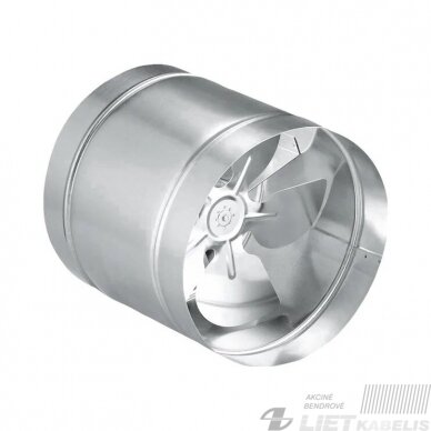 Ventiliaorius kanalinis WB 250 metalinis, 86W, Dospel Ventiliaorius kanalinis WB 250 metalinis, 86W, Dospel