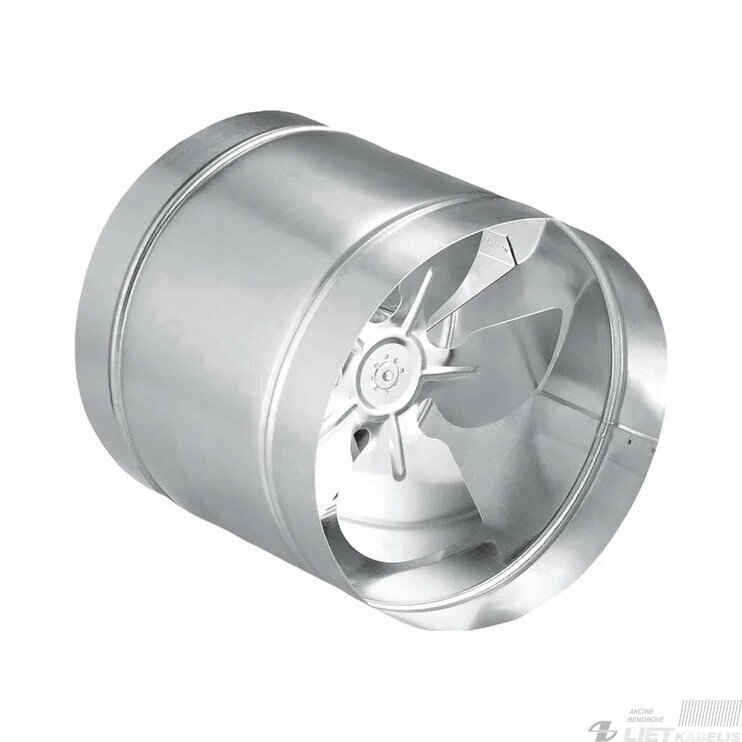 Ventiliaorius kanalinis WB 250 metalinis, 86W, Dospel Ventiliaorius kanalinis WB 250 metalinis, 86W, Dospel